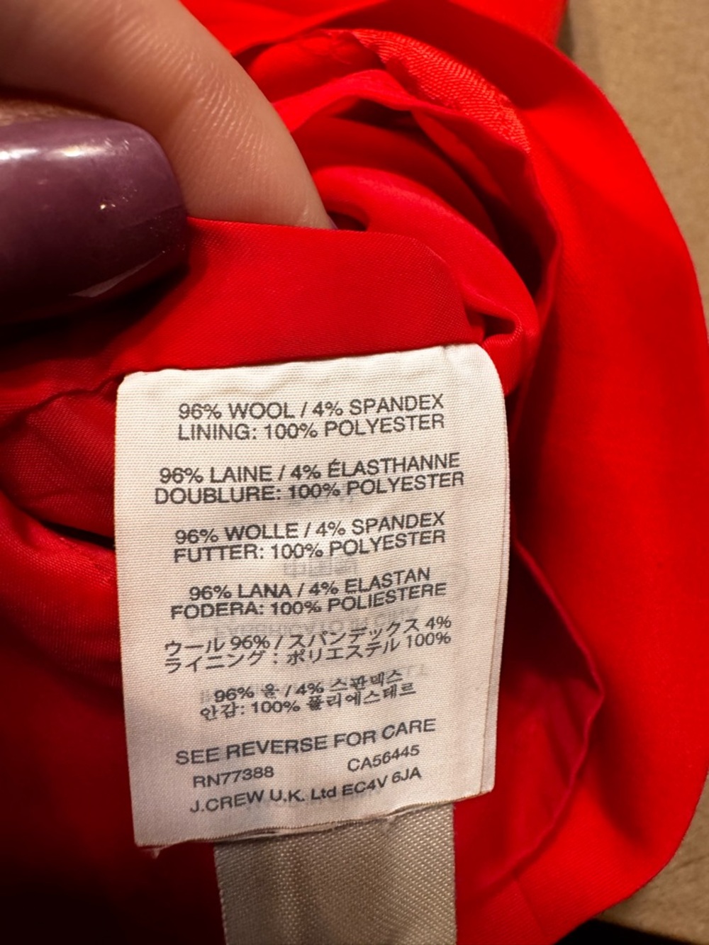 J. Crew Vibrant Red Midi Sheath Dress - Picture 4 of 11